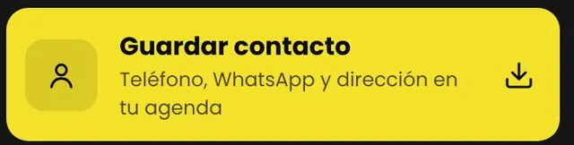 Botón Guardar contacto
