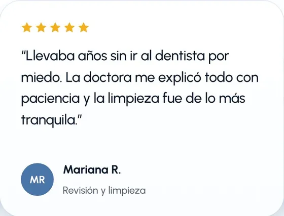 Opinión de una paciente
