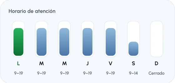 Horario de atención